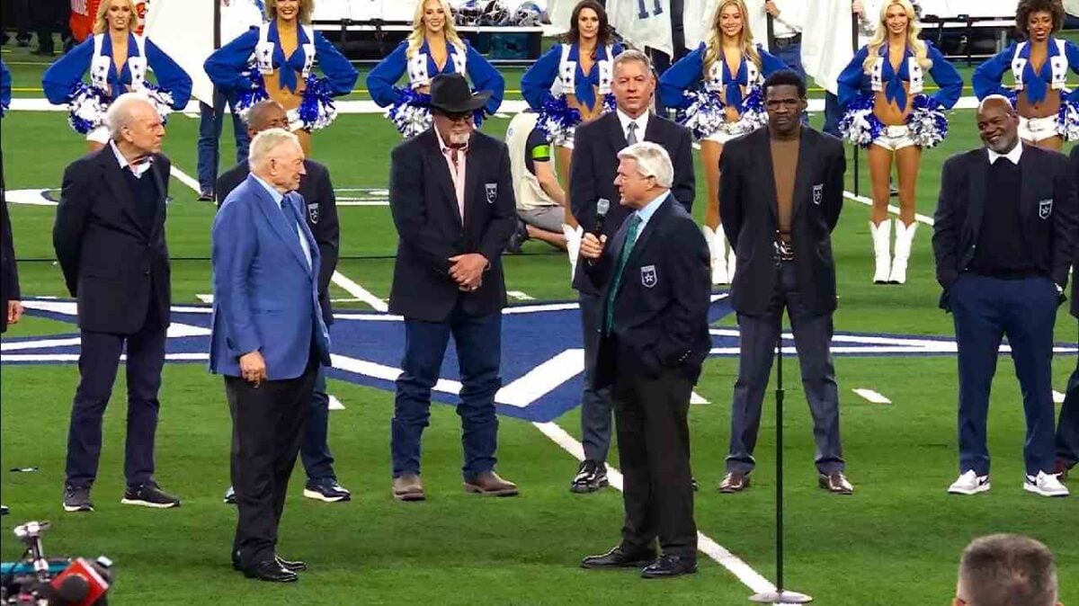 Jimmy Johnson embraces Cowboys' Ring of Honor induction as he moves past ‘credit disputes’ with Jerry Jones