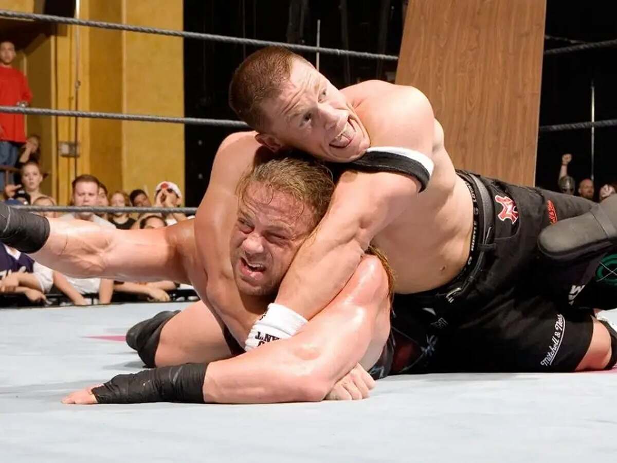 John Cena and Rob Van Dam at ECW: One Night Stand