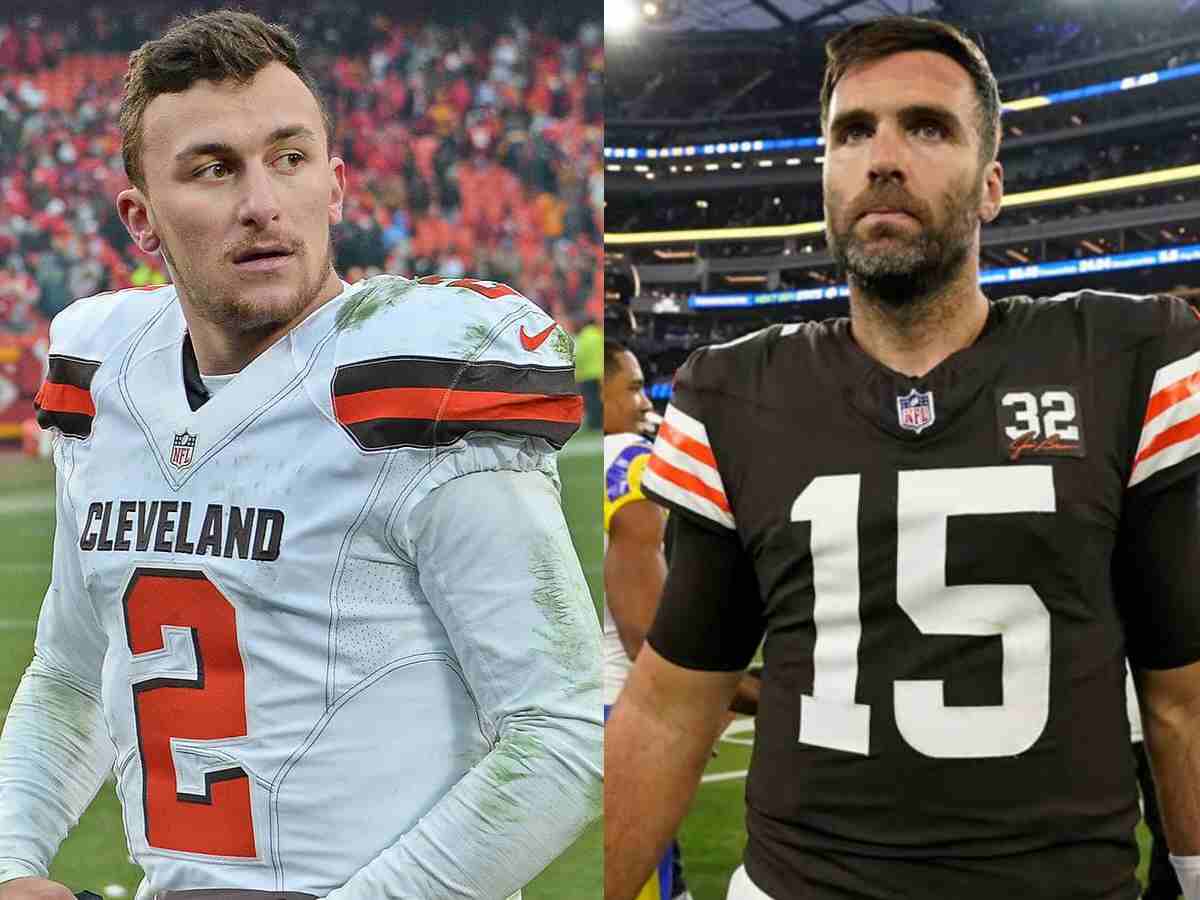 Johnny Manziel’s humorous take on Joe Flacco closing him in on Browns’ all-time passing list