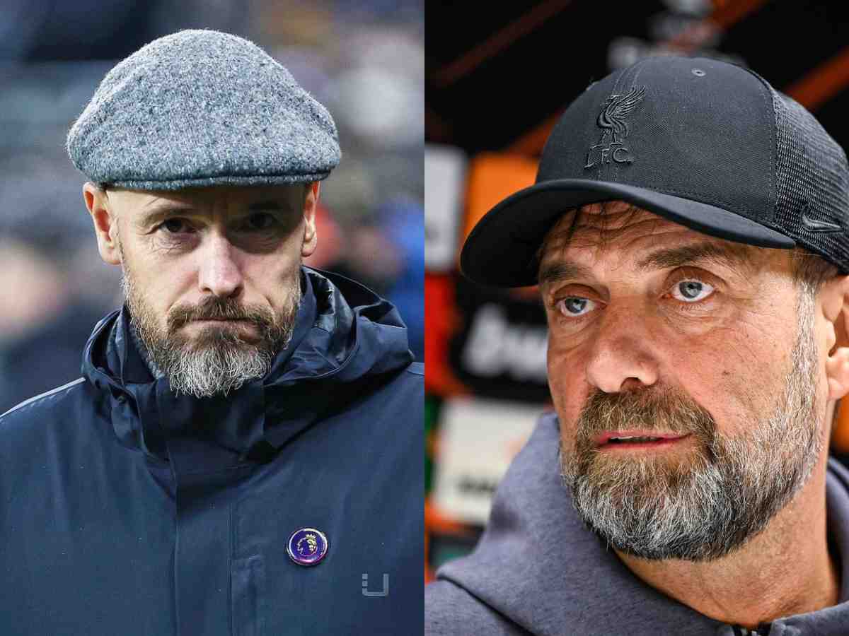 Jurgen Klopp and Erik ten Hag