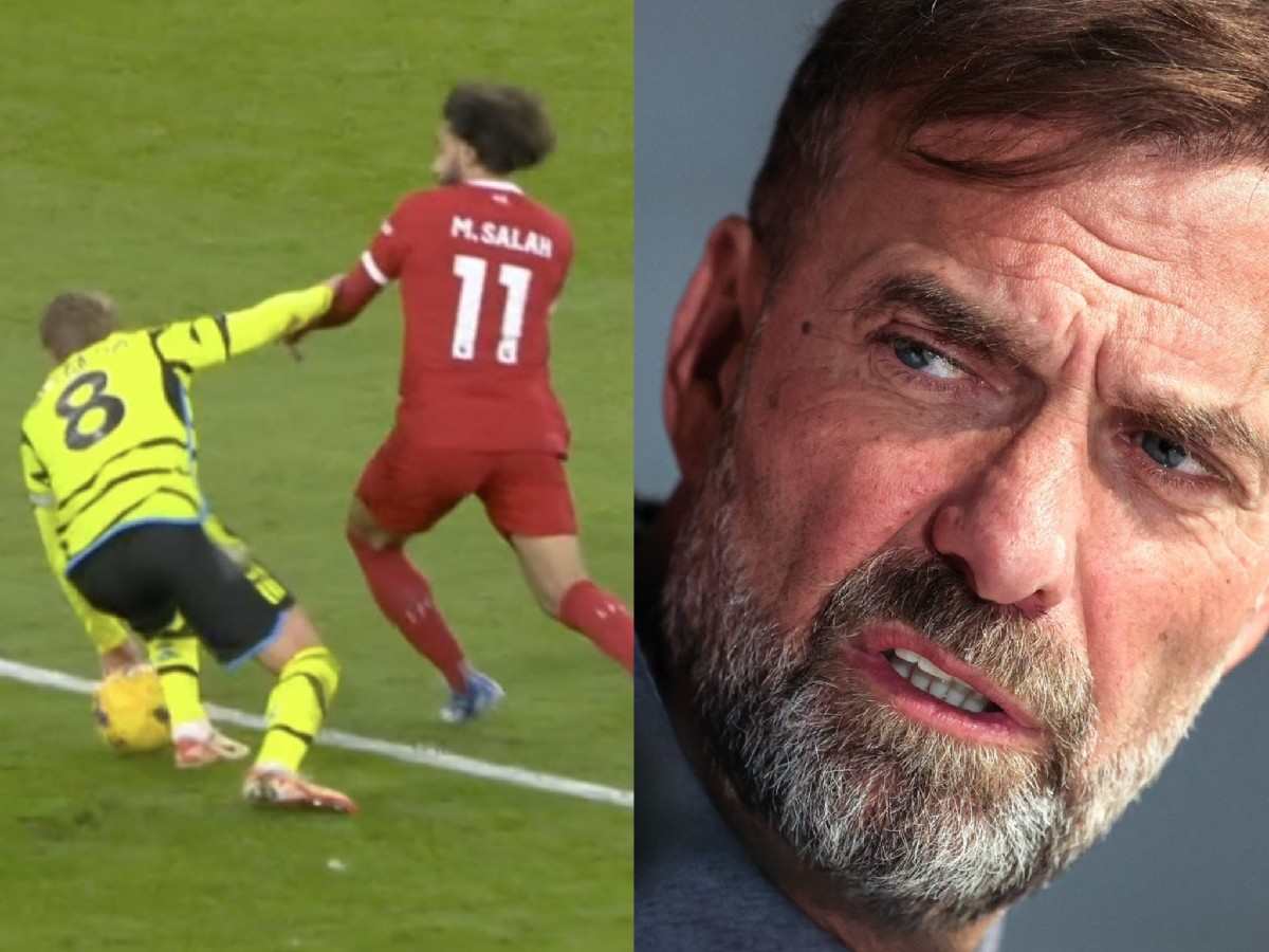 “I don’t know how” – Liverpool boss Jurgen Klopp left PERPLEXED after referee did not award penalty for Martin Odegaard ‘handball’