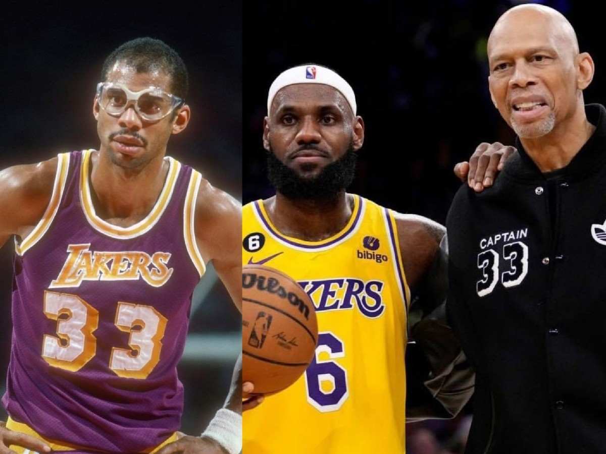 Kareem Abdul-Jabbar  and LeBron James