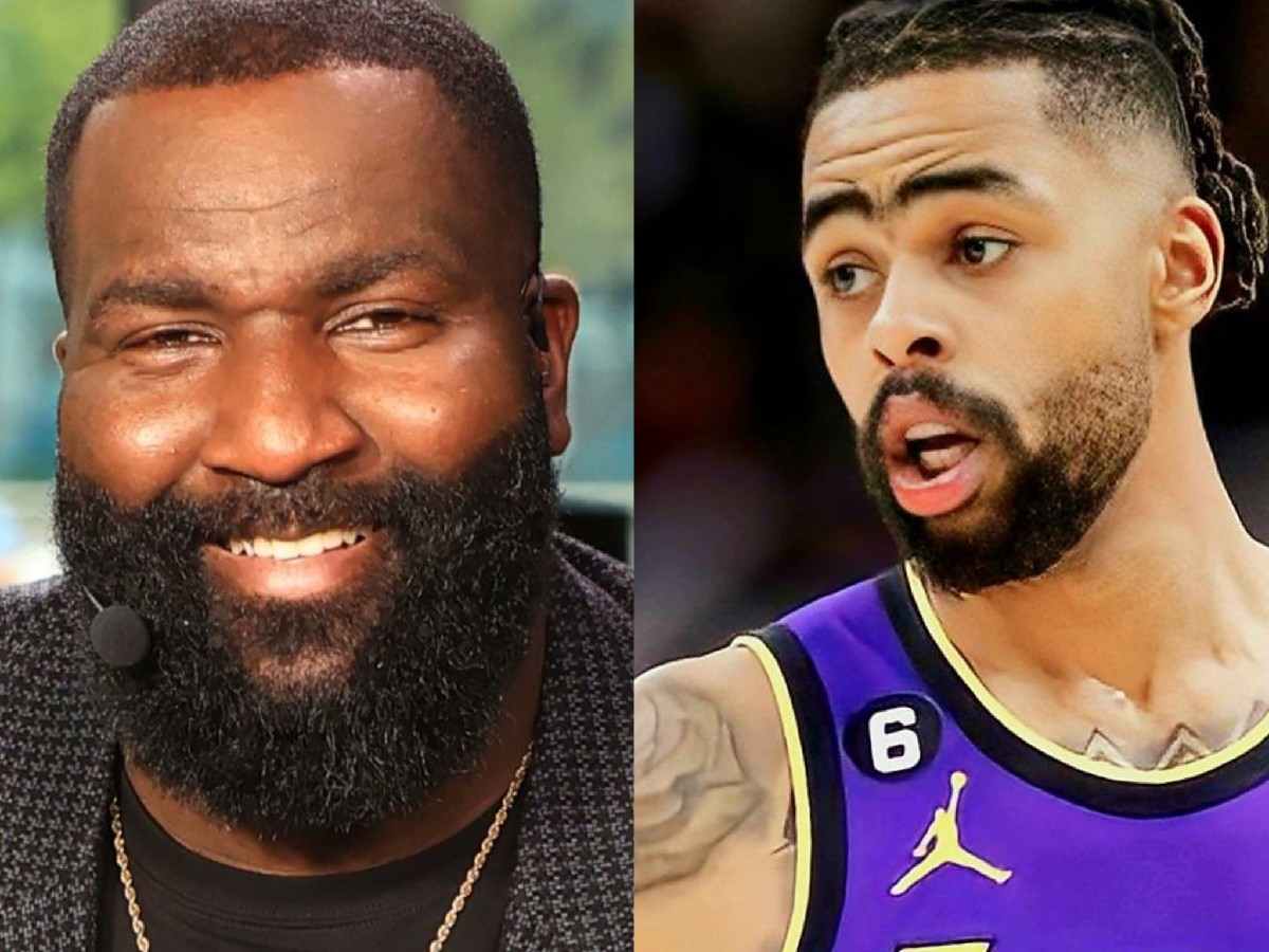 “This is hot garbage and disrespectful” – Kendrick Perkins claiming he would trade DeAngelo Russell for ‘box of Christmas candles and lights’ has fans fuming