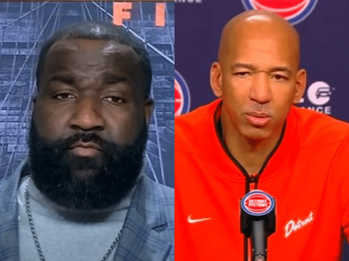 Kendrick Perkins has a SOLID Doc Rivers reference while reasoning why the Pistons shouldn’t fire Monty Williams despite 27-game losing streak