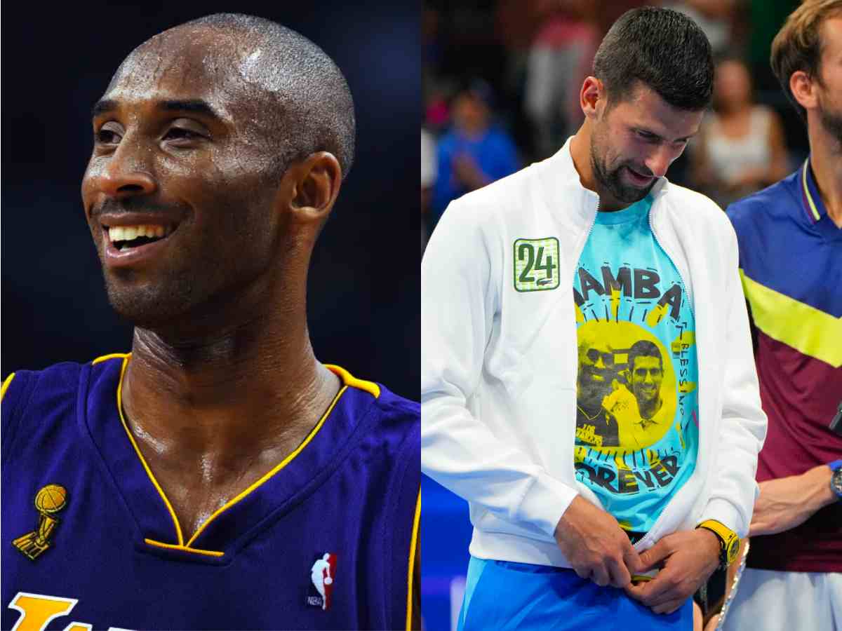 Novak Djokovic discloses Kobe Bryant’s advice to him when he considered retiring with only 12 Grand Slam titles to his name