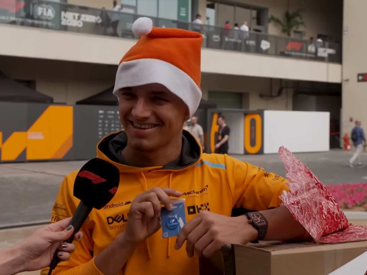 Lando Norris secret Santa