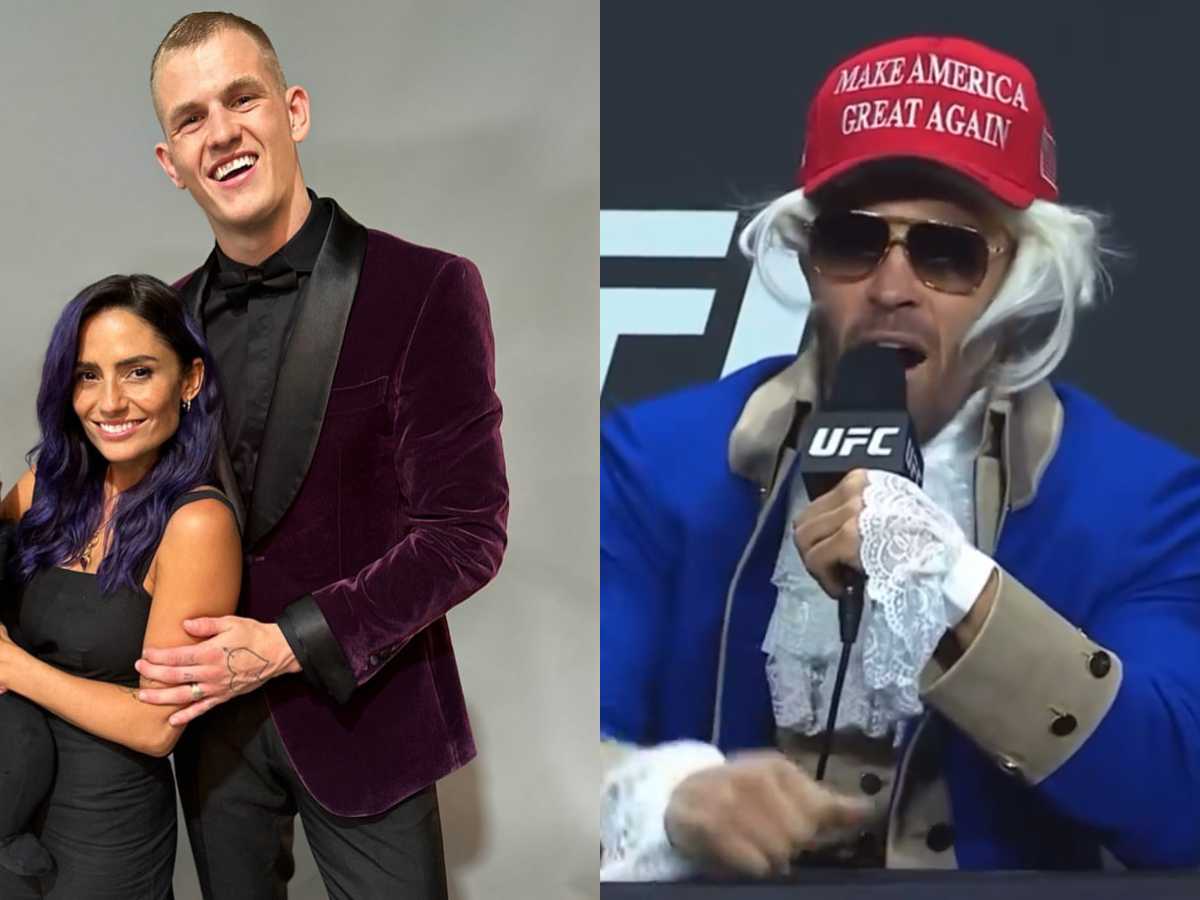 WATCH: “How many of you have….?” Colby Covington makes crowd go crazy with VILE shot at Ian Garry and wife