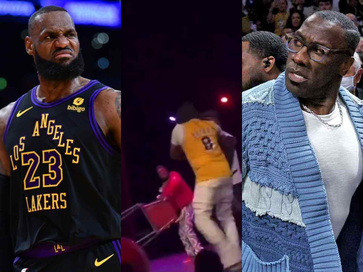 “Beat his a**!” LeBron James friend Shannon Sharpe reacts to comedian Charleston White’s attack after trolling Lakers superstar