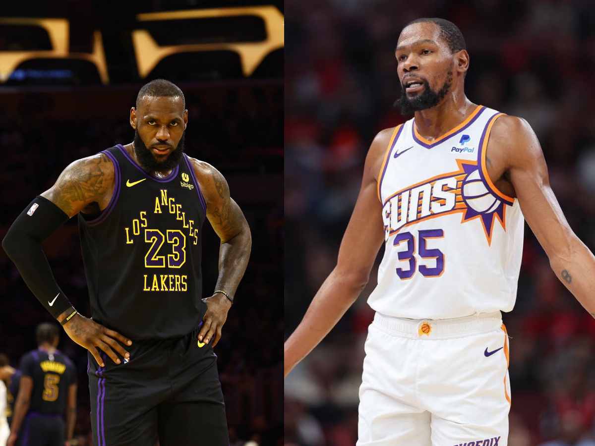 LeBron James says ‘LET’S FIGHT’ after beating Kevin Durant’s Phoenix Suns in race to $500,000 cash prize