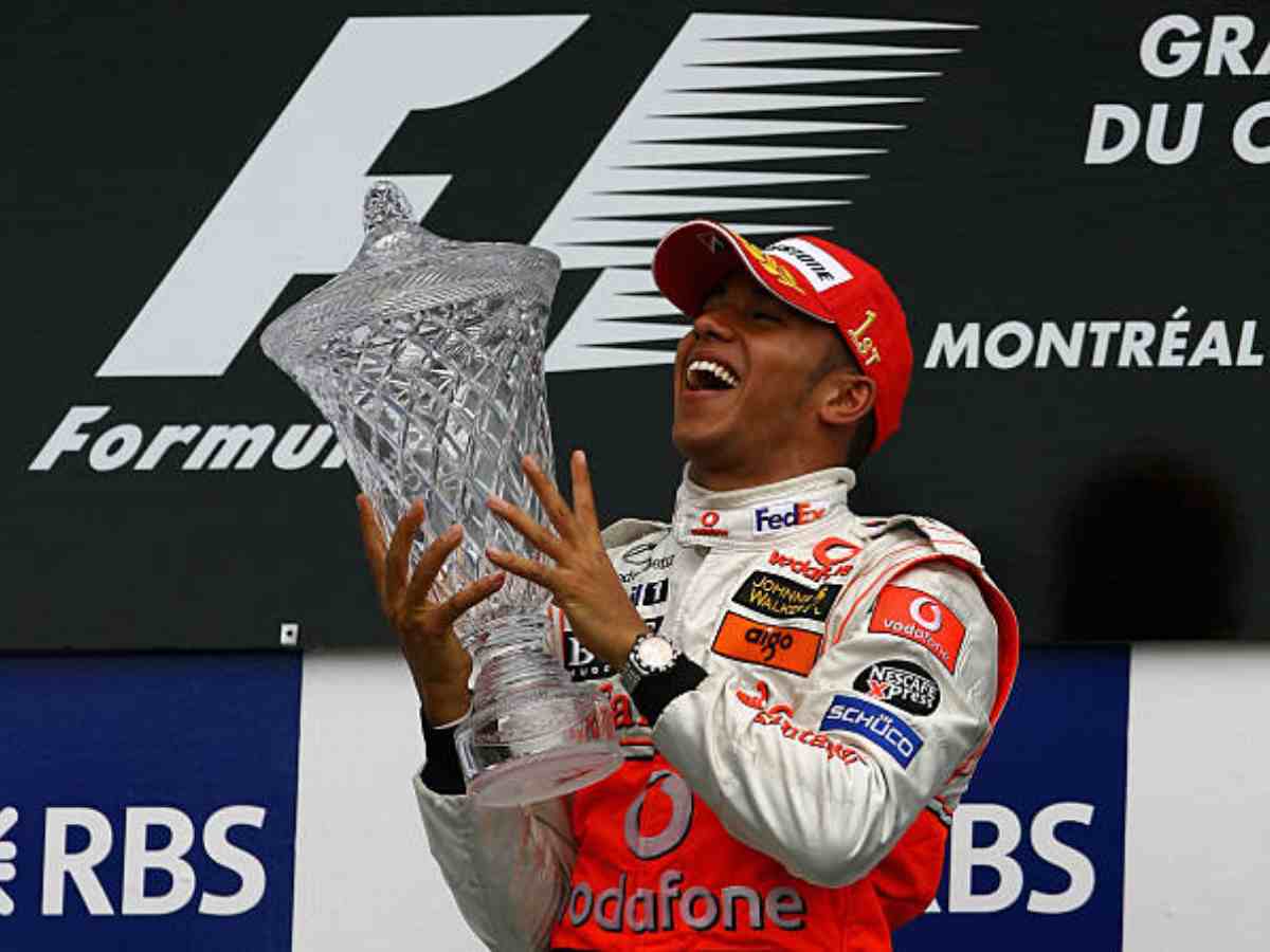 Lewis Hamilton's maiden victory at the Canadian GP 2007.