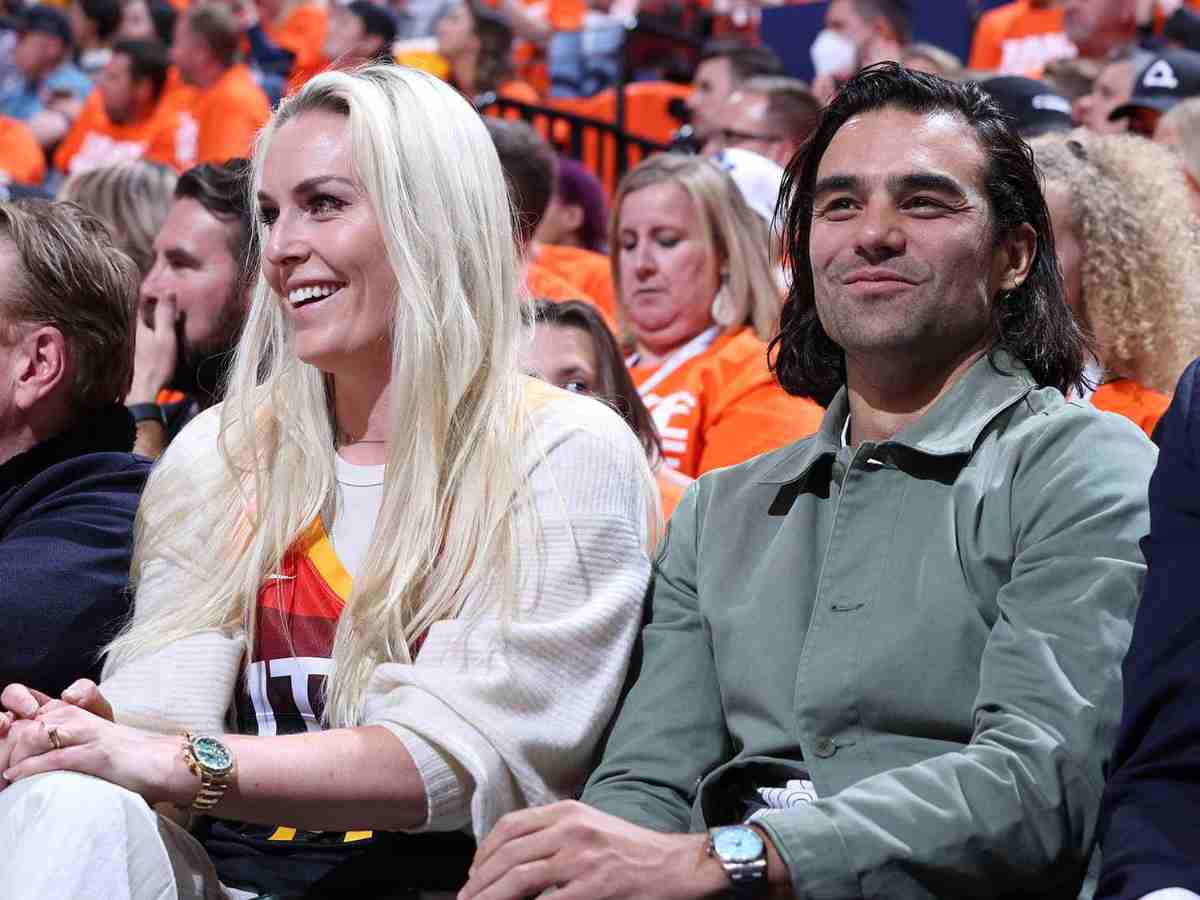 Lindsey Vonn and Diego Osorio