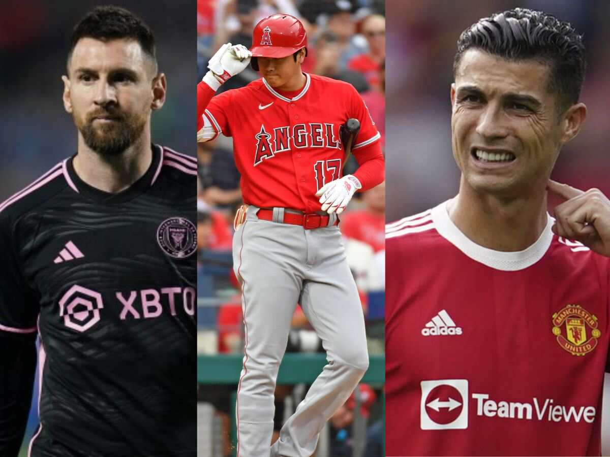 $700 million man Shohei Ohtani DESTROYS Cristiano Ronaldo and Lionel Messi in shirt sales after record-breaking MLB move