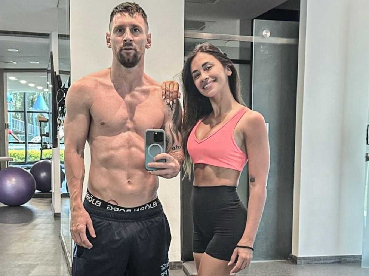 Lionel Messi gets in shape for new MLS season, shares HOT gym selfie with wife Antonela Roccuzzo