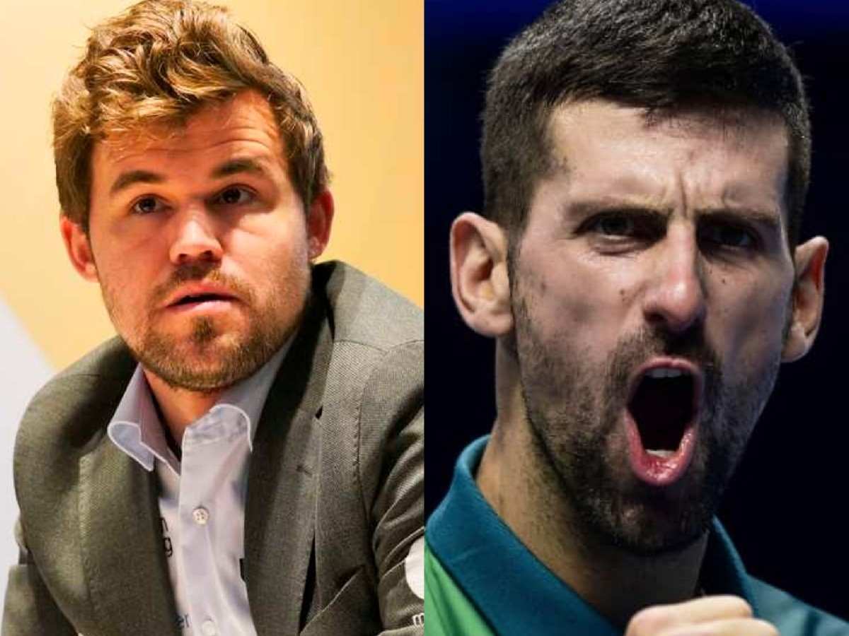 Chess great Magnus Carlsen names Novak Djokovic as GOAT of tennis, admits having switched from Roger Federer to the Serb