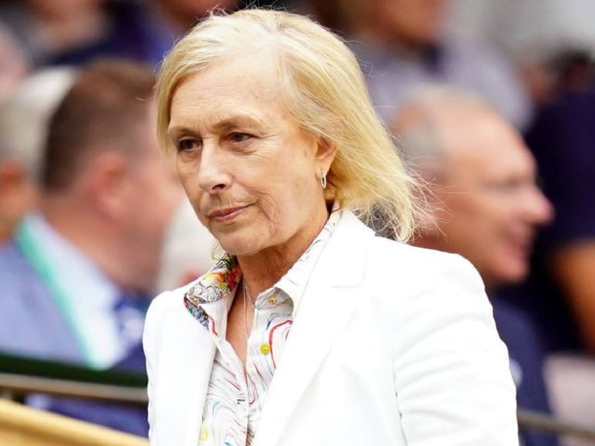 Martina Navratilova maintains her string stance regarding the participation of trans-men in women's division of any sports. 