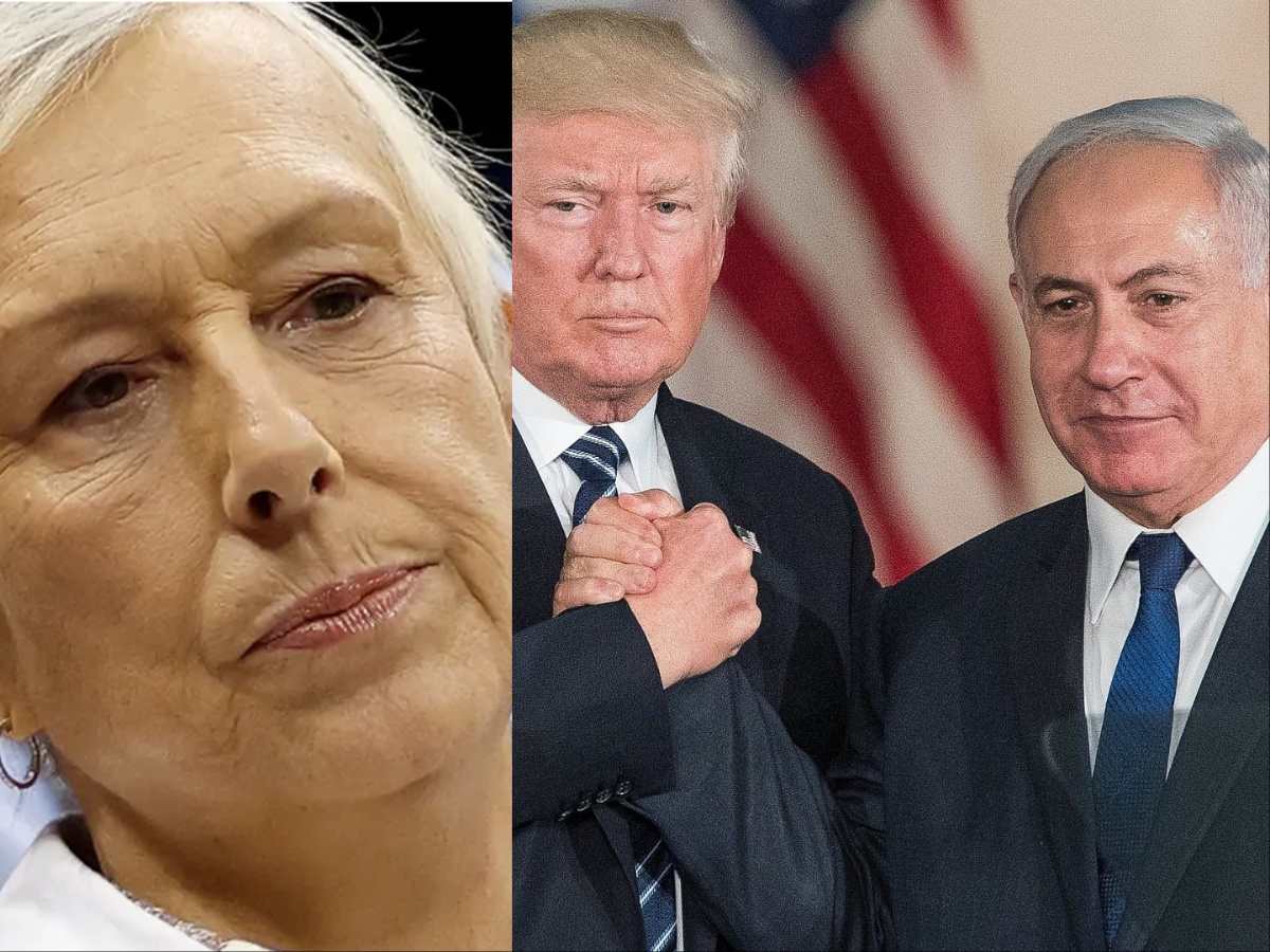 Martina Navratilova lambasts ‘EVIL’ Israel PM Benjamin Netanyahu over his latest statement, places him alongside Donald Trump and Kim Jong Un