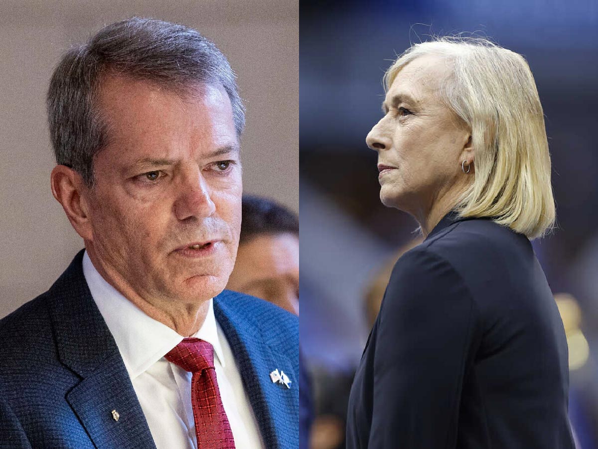 Martina Navratilova berates ‘a**wipe’ Republican Jim Pillen after the Nebraska governor rejects use of federal money to feed poor kids