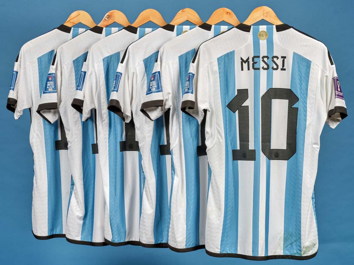 Lionel Messi’s World Cup jersey’s auctioned for over $7.5 million in New York