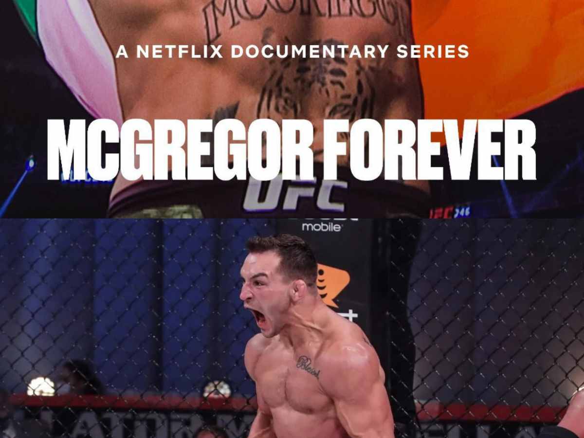 Moments before slamming his Netflix Documentary, Michael Chandler taunts Conor McGregor's grit