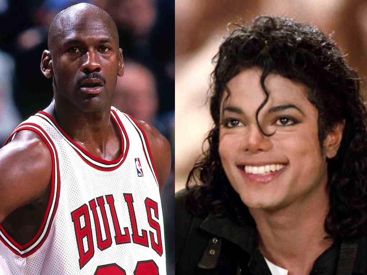 WATCH: Michael Jackson and Michael Jordan teach each other basketball and dance moves in RARE video