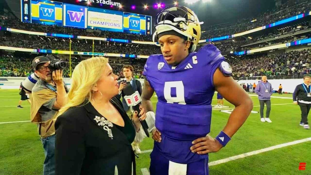 “We didn’t write back,” Washington QB Michael Penix Jr. channels inner Geno Smith after defeating Oregon in the Pac-12 Championship game
