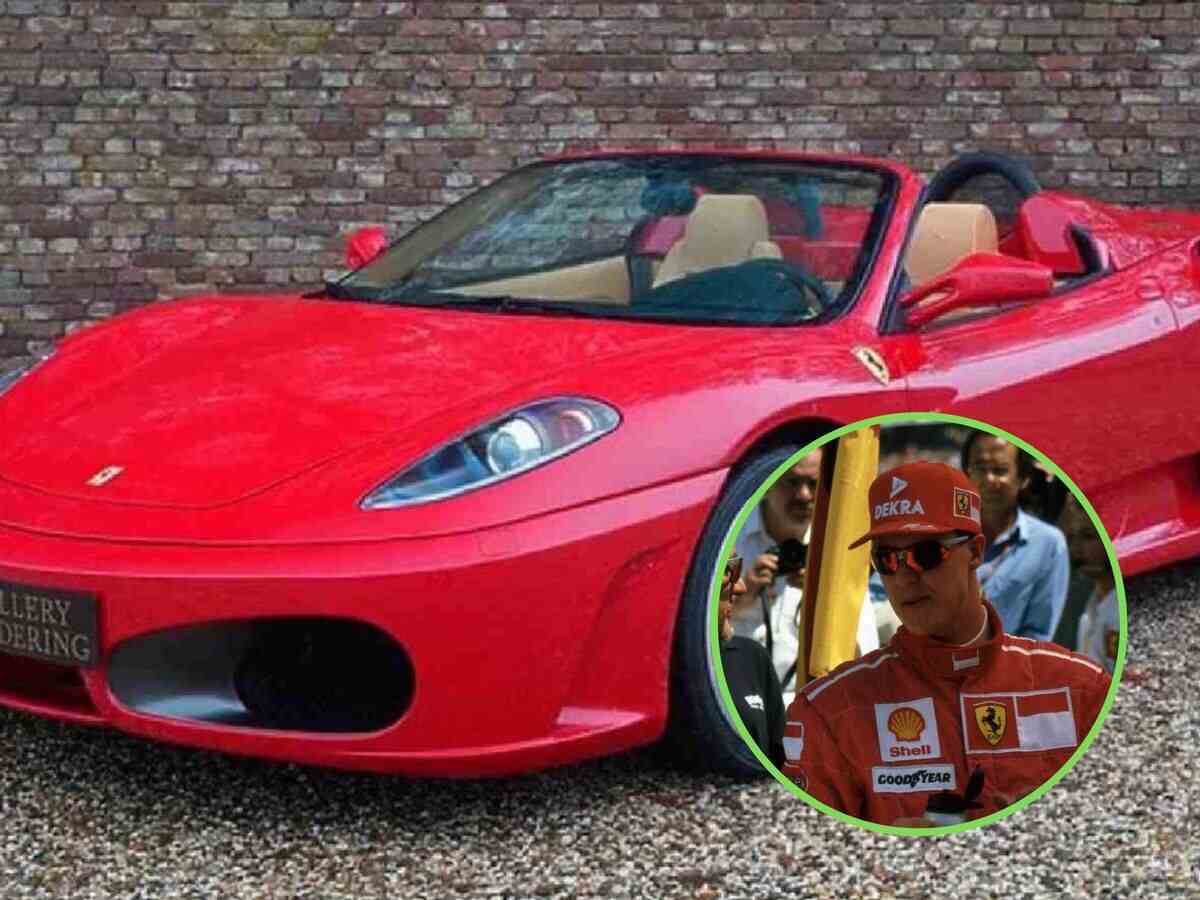 Michael Schumacher’s family to sell a signed Ferrari F430 Spider gifted to them by the F1 legend