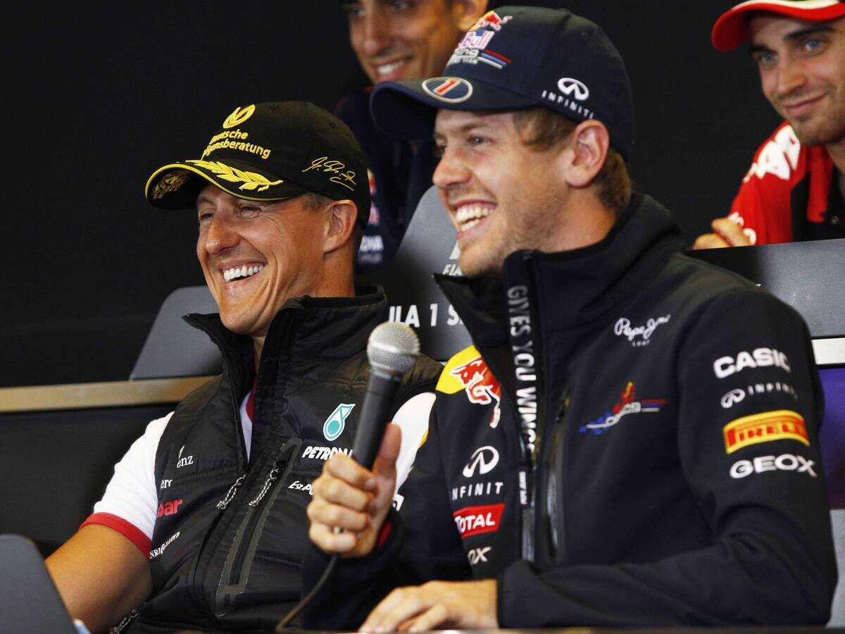 Sebastian Vettel recalls his final conversation with Michael Schumacher