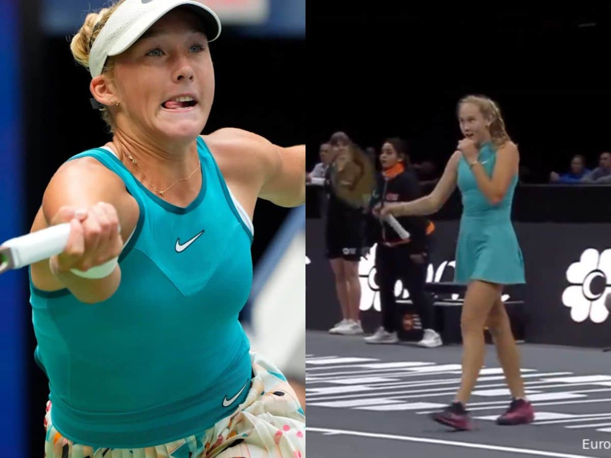 WATCH: Mirra Andreeva leaves Daniil Medvedev as a spectator on the court as she snatches a point from the pair of Stefanos Tsitsipas and Paula Badosa