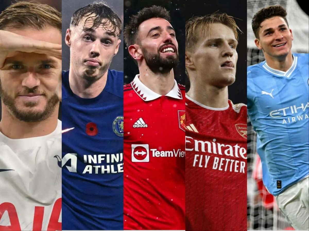 Top 5 Attacking Midfielders in the Premier League 2023-24 season