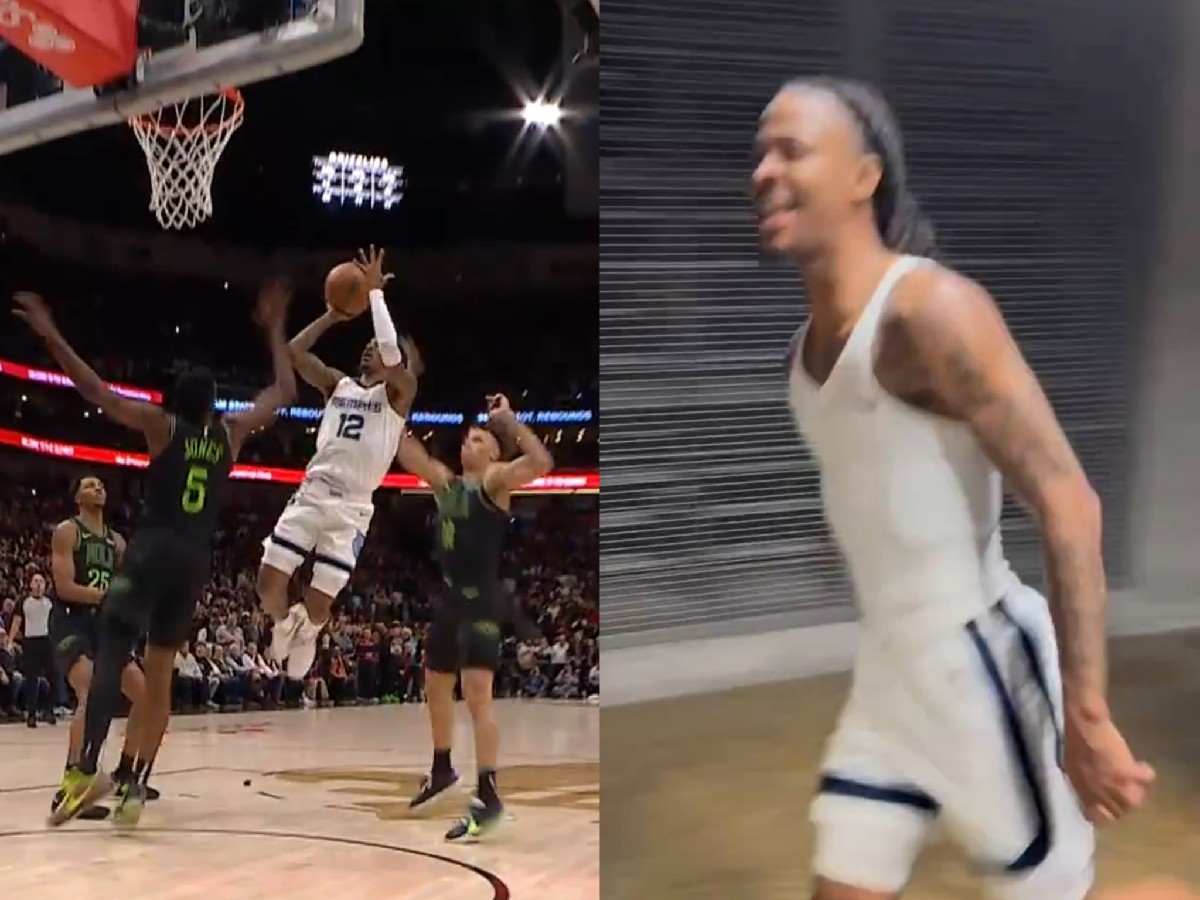 “I kept the receipts too!” Ja Morant goes CRAZY after insane game-winner on return from suspension