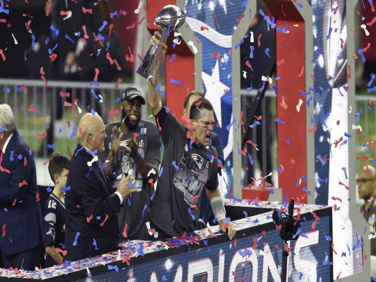 New England Patriots Super Bowl win