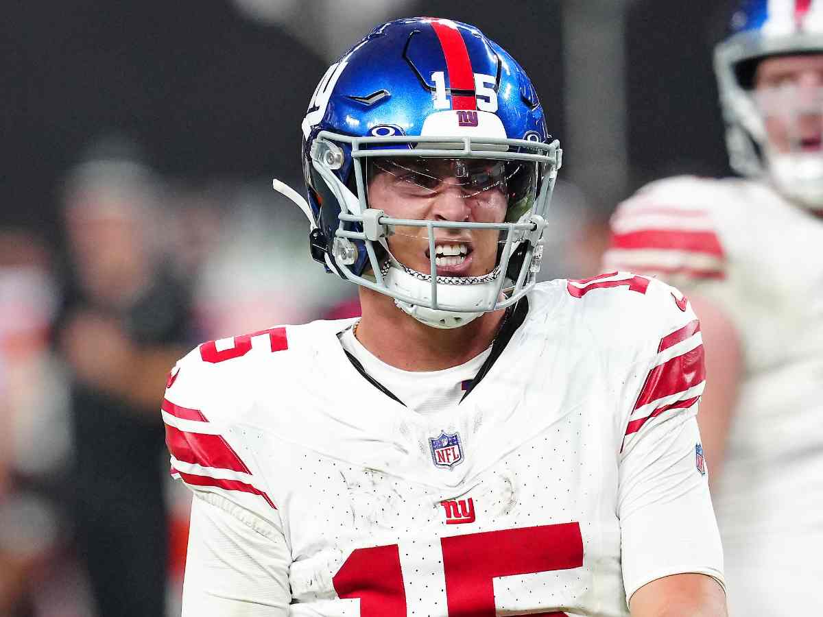 WATCH: "Better than Taylor Swift" - Tommy DeVito’s goes viral for kissing his son's agent mid-game after Giants' TD, fans compare him with Travis Kelce's girlfriend