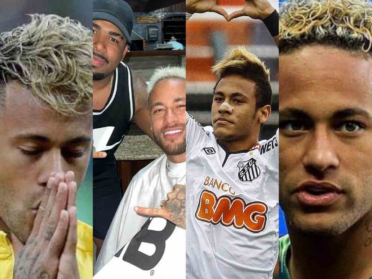 Neymar Jr.'s haircuts through the years