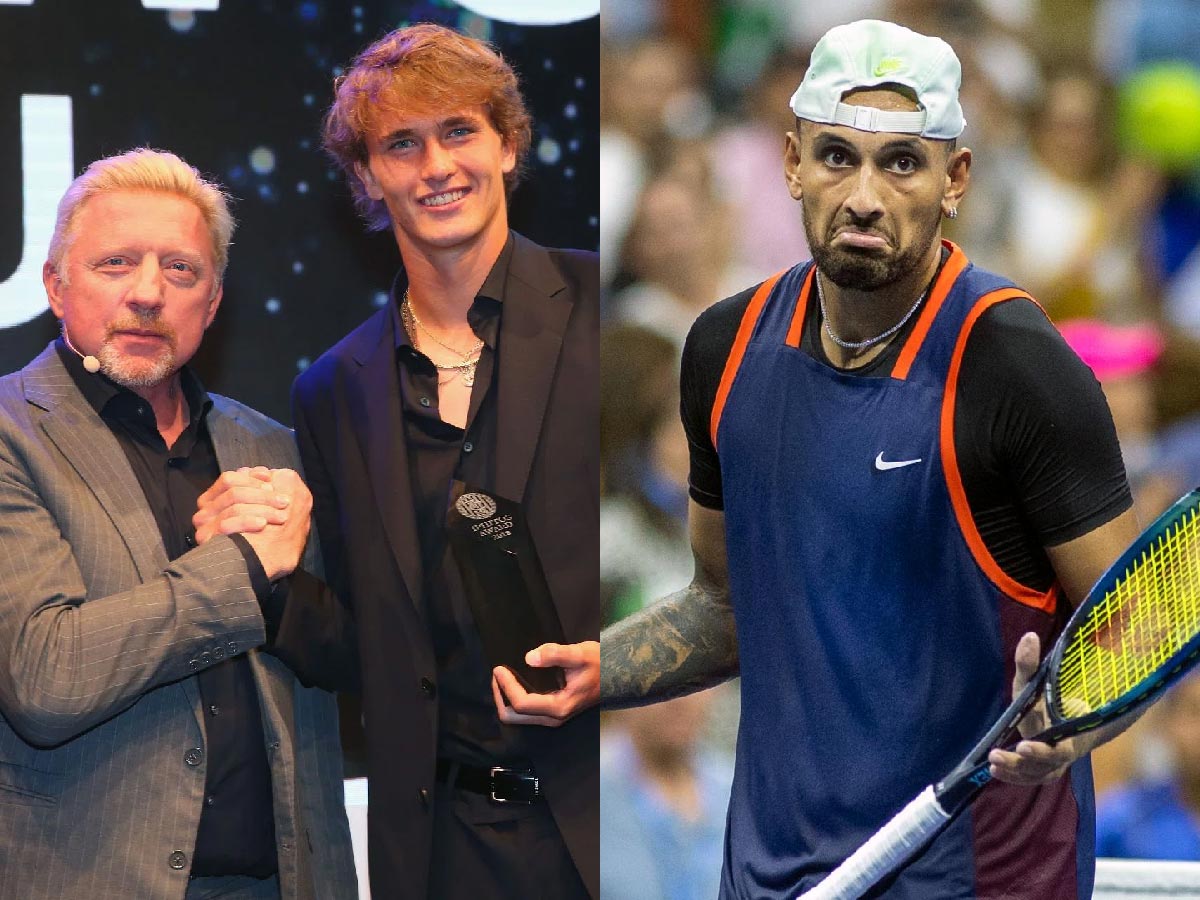 “What about your boy Zverev? He hasn’t even won a doubles Grand Slam?” Nick Kyrgios doesn’t hold back in his verbal spat with Boris Becker after his credibility gets questioned 