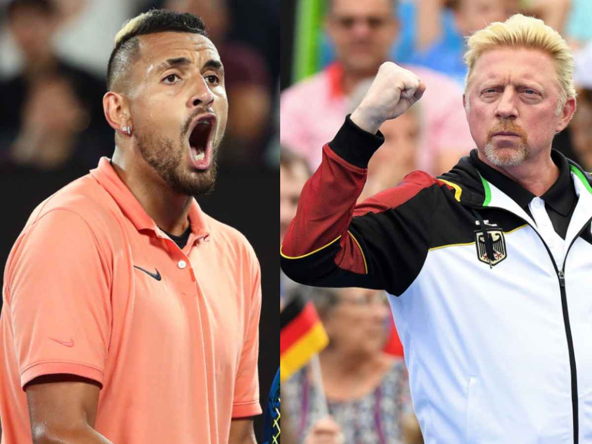 “All these players make it possible for him to play,” Boris Becker reignites feud with Nick Kyrgios over the Australian’s comment on former players