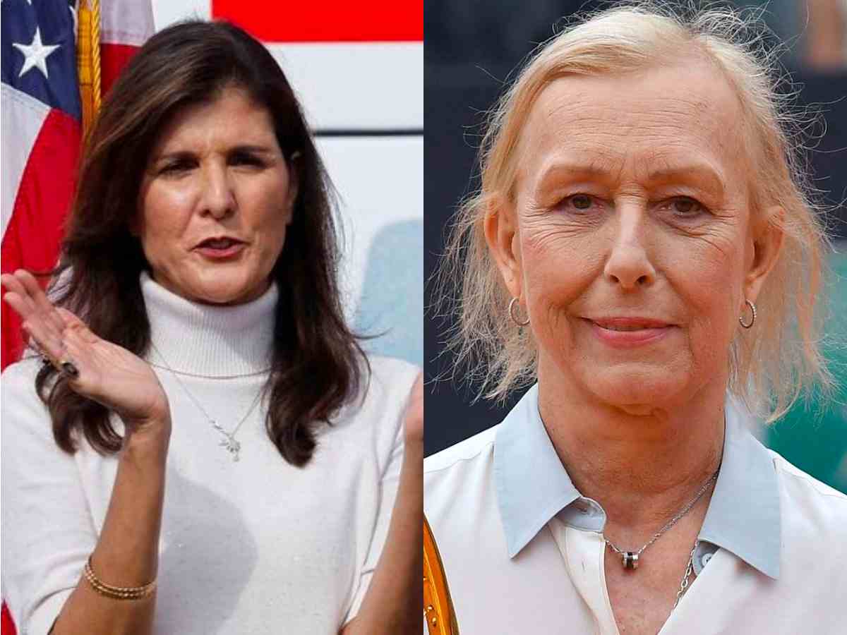 “Freedom my a**,” Martina Navratilova comes down hard on Republican Nikki Haley for her latest statement on the American Civil War