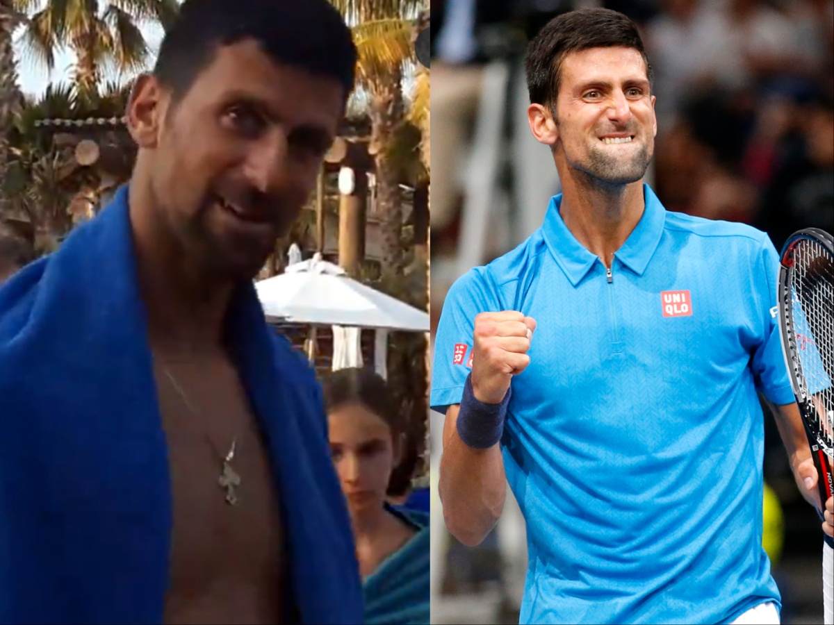 WATCH: Novak Djokovic and family enjoy their vacation on Christmas Eve in Dubai