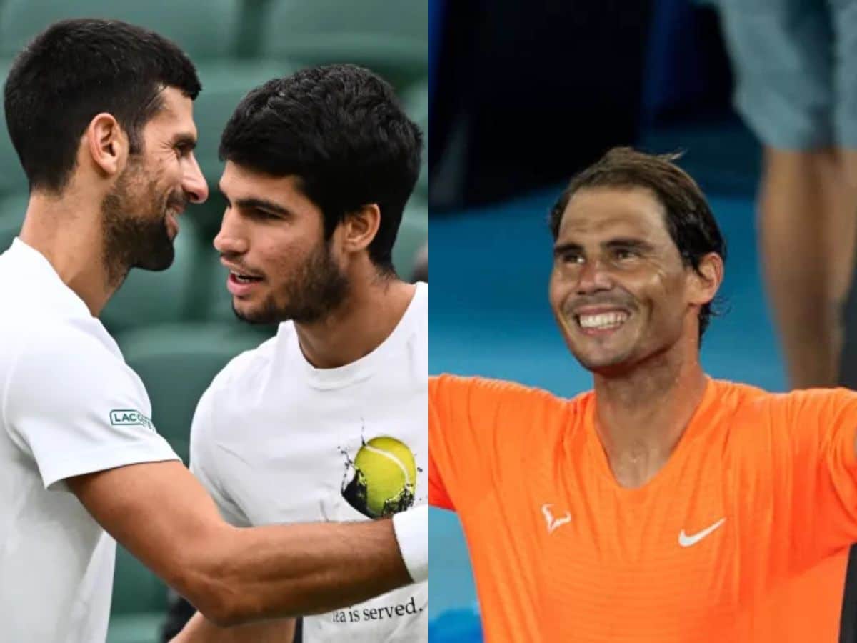 “It’ll be good for the sport,” Novak Djokovic expects a 3-way rivalry between him, Carlos Alcaraz and Rafael Nadal during the 2024 season