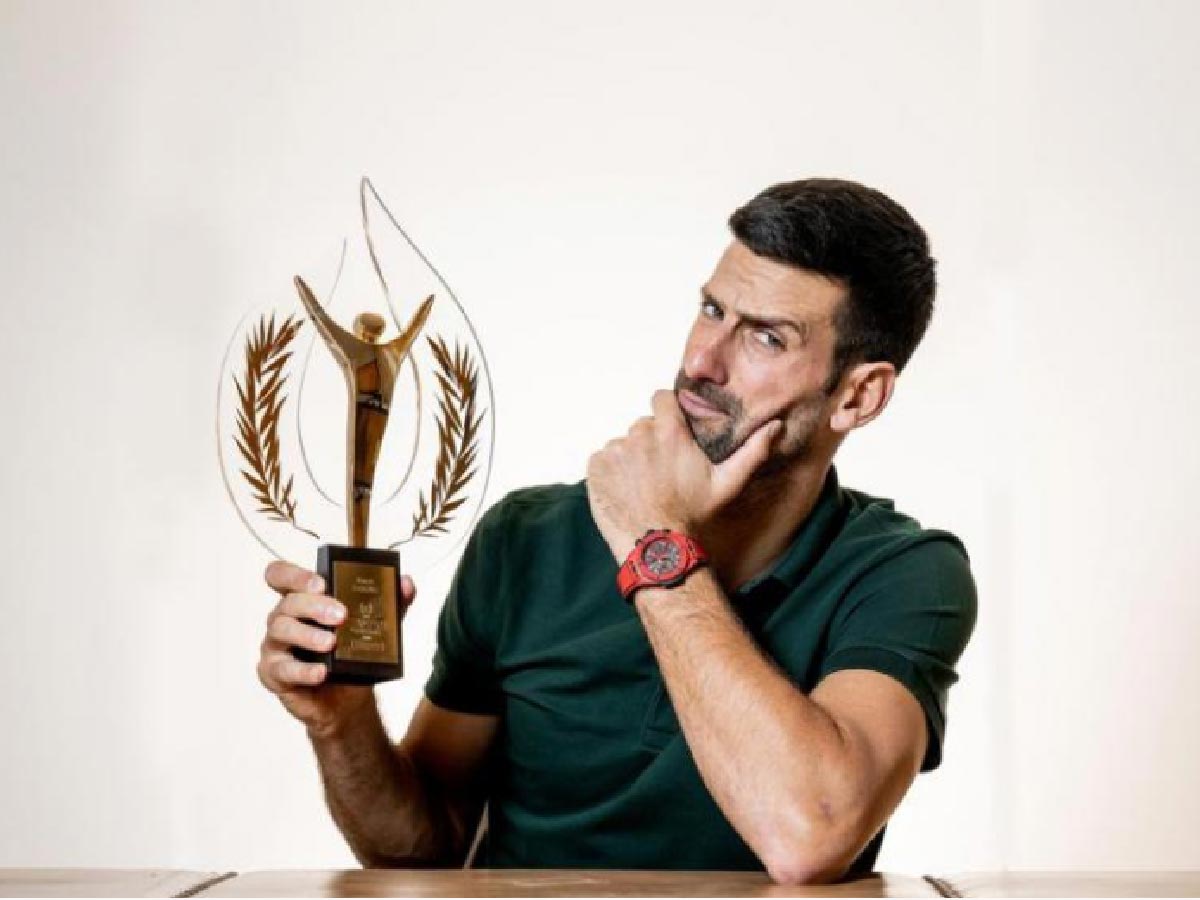 Novak Djokovic named L’Equipe’s 2023 Men’s Champion of Champions for the second time in three years