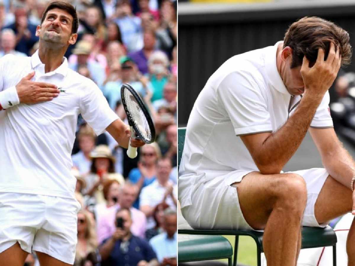 “Such a political way to say that Federer is a choker” – Novak Djokovic’s comment on Roger Federer being better player at the 2019 Wimbledon has fans triggered