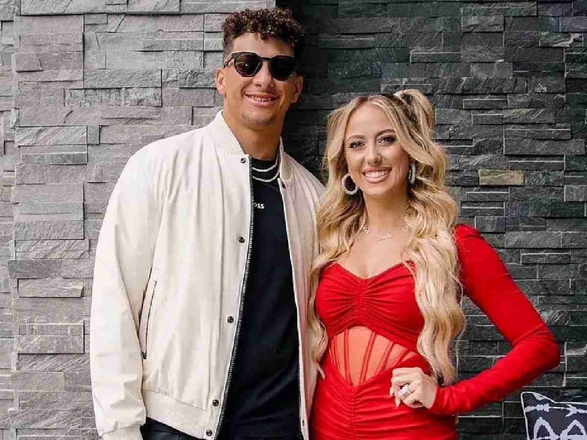 Patrick and Brittany Mahomes