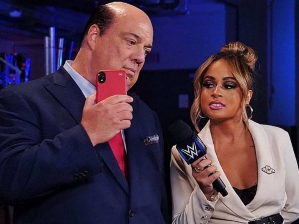 Paul Heyman and Kayla Braxton