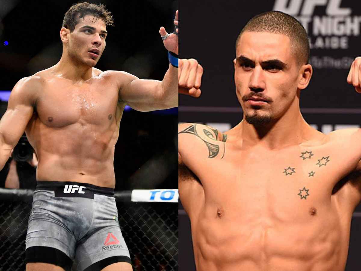 Paulo Costa faces Robert Whittaker at UFC 298 next