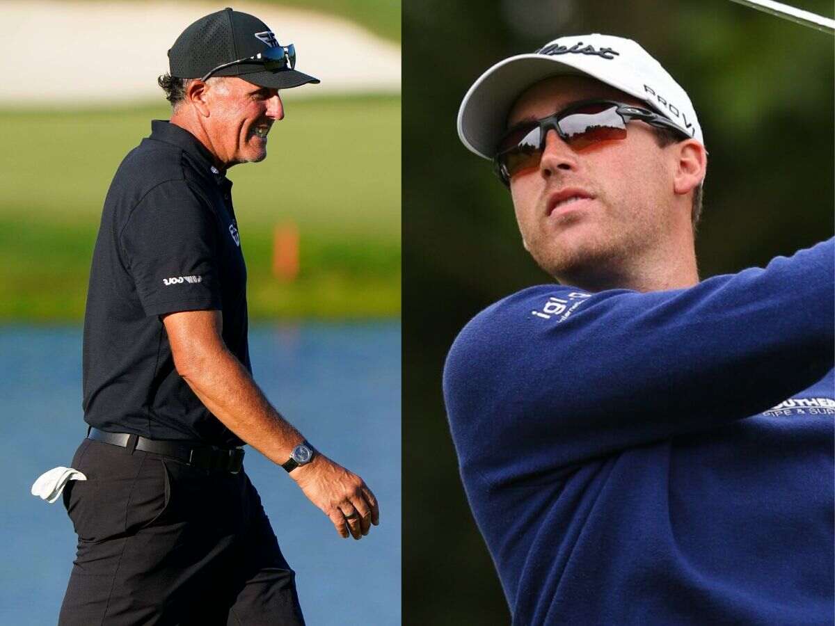 Phil Mickelson and Andy Ogletree