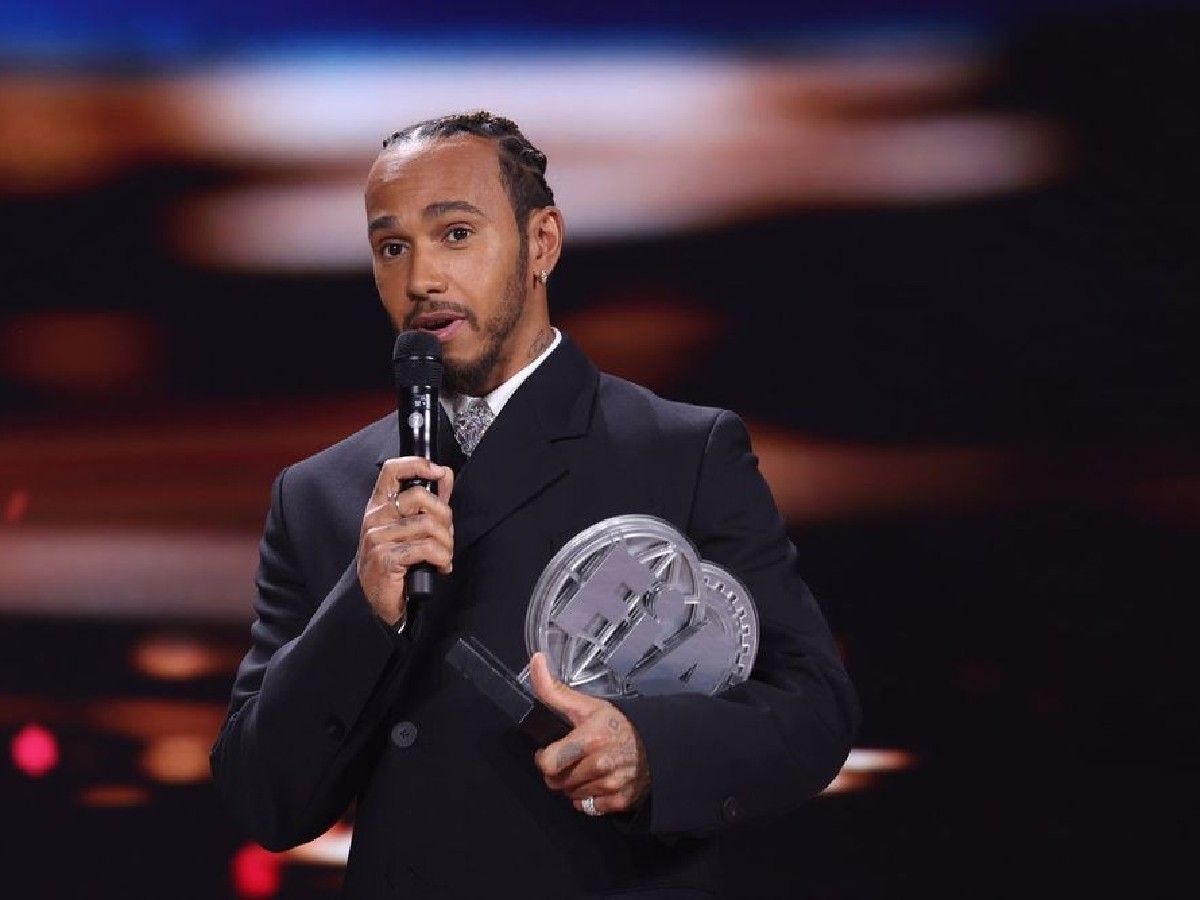 Lewis Hamilton reportedly left his 2023 third-place trophy at the FIA Gala ceremony