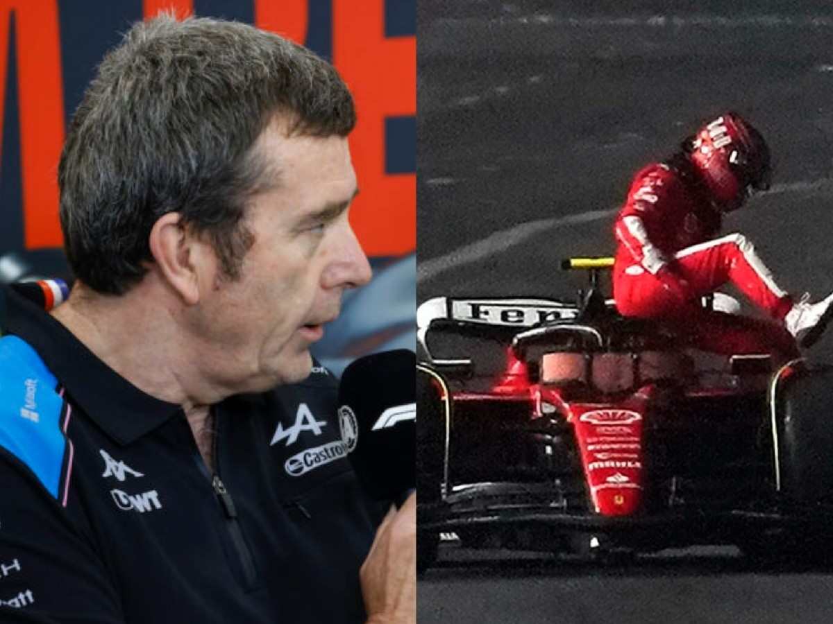 Alpine boss claims Carlos Sainz’s controversial 10-place Las Vegas GP penalty over manhole drama was the ‘right decision’