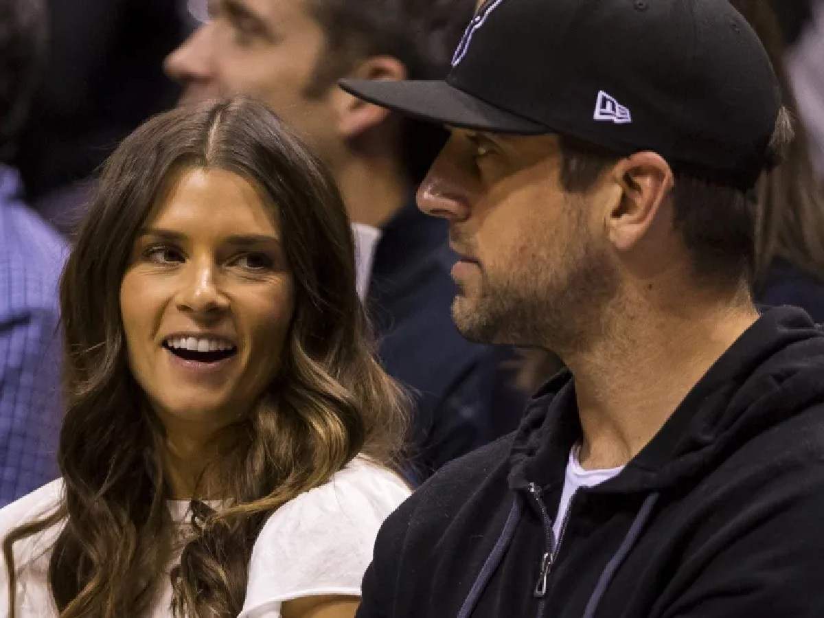 Danica Patrick and Aaron Rodgers (Credits: USA Today's FTW)