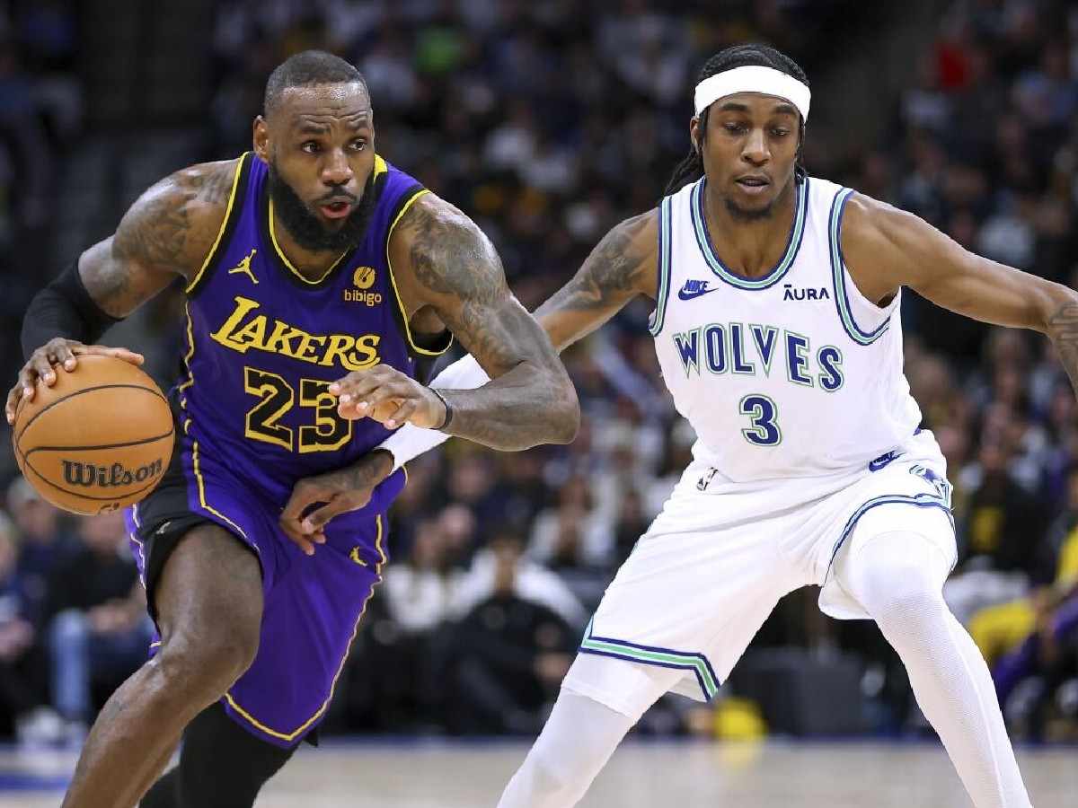 “Happy Bday gift to me” – LeBron James takes CONTROVERSIAL refereeing call against Minnesota Timberwolves to Instagram