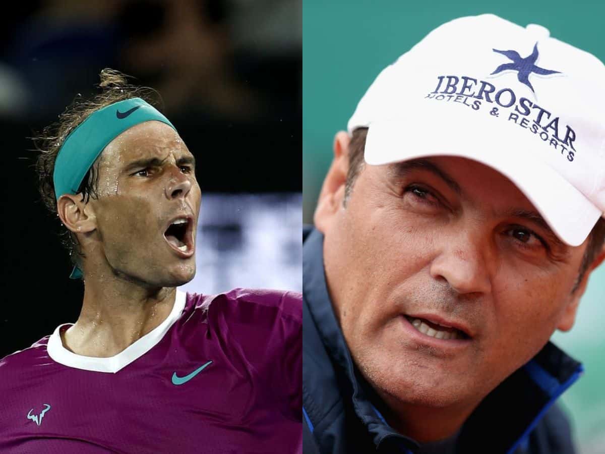 “Get ready for clay season,” Coco Gauff coach Brad Gilbert expecting a ‘good run’ at Australian Open following Rafael Nadal’s much awaited comeback 1 Rafael Nadal L and Toni Nadal R