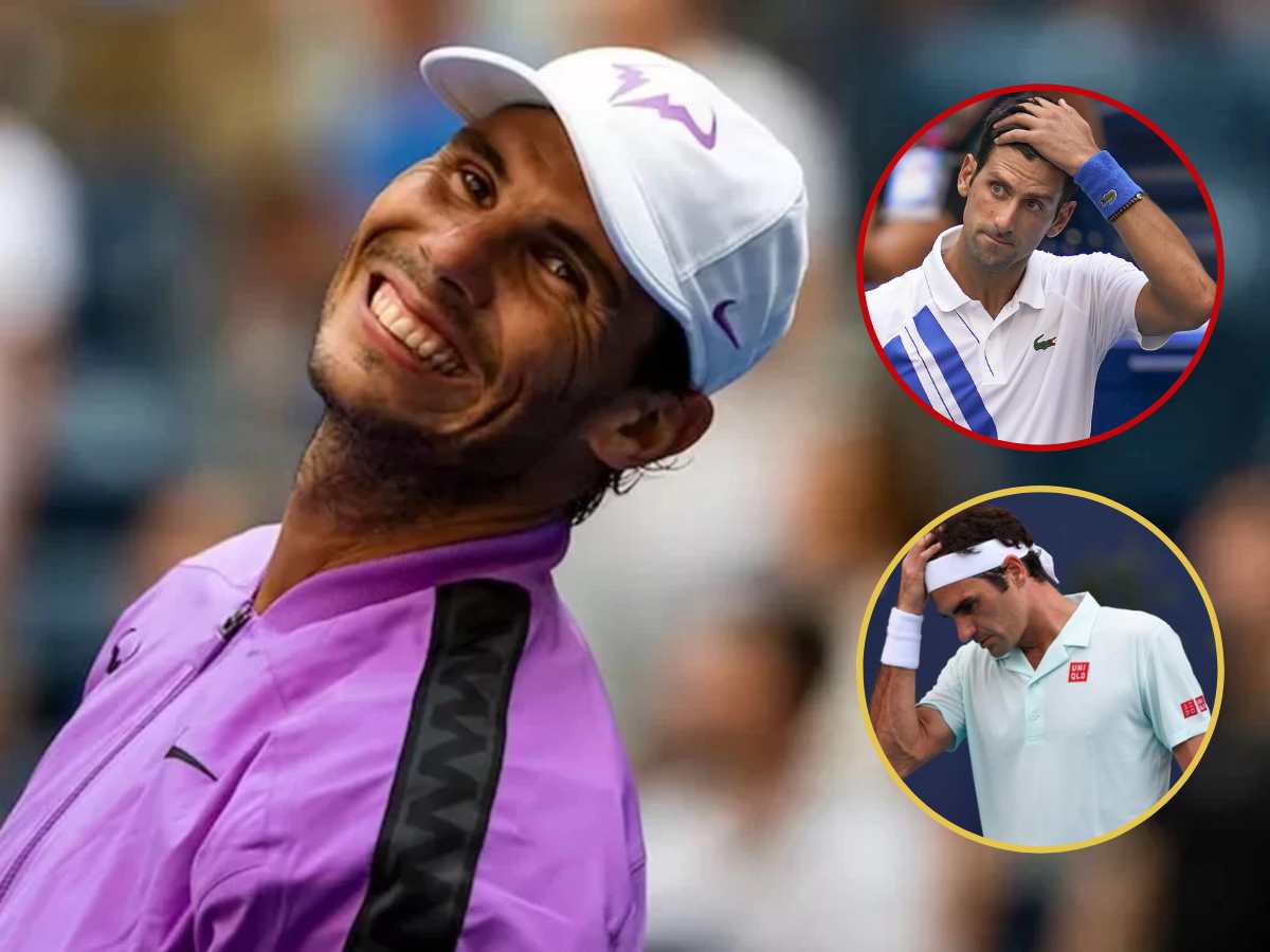 Rafael Nadal continues to hold bragging rights over a ‘BAGEL’ record over Novak Djokovic and Roger Federer which is unlikely to be matched